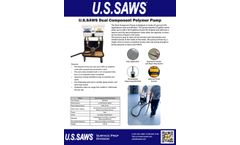 Dual Component Polymer Pump SX20100 - Data Sheet
