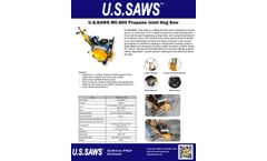 Mc-800 Propane Joint Hog | Milling Machine - Spec Sheet