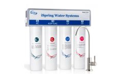 iSpring - Model CU-A4 0.01µm - Ultra-Filtration Under Sink Water Filter System