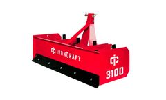 IronCraft - Model 15 - 45 Engine HP-3100 Series - Standard-Duty Box Blade Scrapers