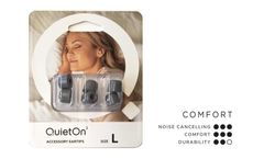 Memory Foam Tips for QuietOn 3.1
