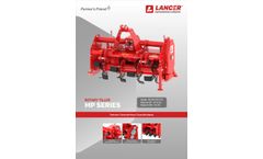 Lancer - Model MP Series - Rotary Tiller (Rotavator) Datasheet