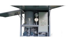 YELOCO - Model Series YH-ZYD-E-YELOCO - Enclosed Double-Stage Vacuum Transformer Oil Filtration Plant within Canopy