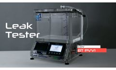 CDV BT PVVI Advanced Package Leak Tester with Vacuum Chamber - Video