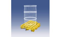 Scaletron - Model 4042ECO-26 - Economical Spill Containment Drum Scale