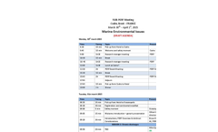 Draft Agenda Brochure