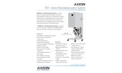 AXEON - Model EDI Series - Electrodeionization Systems - Brochure