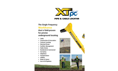 Schonstedt - Model XTpc - Pipe & Cable Locator - Brochure