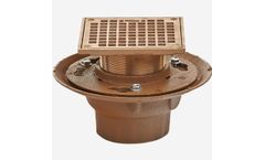 Jay-R-Smith - Model 2005 - Commercial Floor Drain with Adjustable Strainer Head