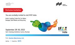 Harden Will Show on IFAT India, 2022