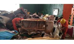 The Bulky Waste Disposal System Effectively Replaces Manual Dismantling