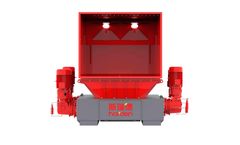 Harden - Model QSH Series - Hydraulic Drive Four Shaft Shredder