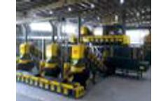RDF Production from Industrial Waste with Harden Single Shaft Shredder