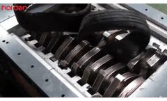 The Strongest Tire Ring Shredder, Tire Ring Shredding Machine, Tire Ring Shredding Equipment
