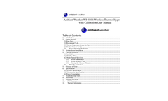 Wireless Thermo-Hygrometer with Humidity Calibration