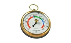 Model DHR70B-BRASS - Handheld Fishing Barometer