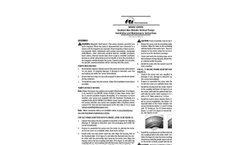 Magnetic Drive Pumps - MSVKC Series Manual