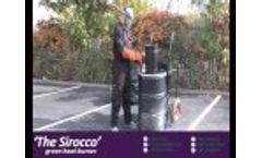 The Sirocco The Green Heat Burner - Video