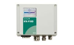 ISOFLUX - Model IFX-F100 - Ultrasonic flow meter clamp-on for fixed installation