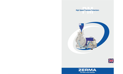 ZERMA - Model Serie PM 300 / 500 / 800 - High Speed Precision Pulverizers - Brochure