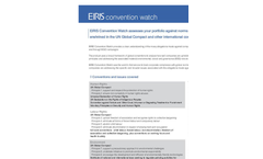 Convention Watch Fact Sheet