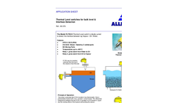 Allison - Model FLT93S/F - Thermal Flow Switch Monitor - Brochure