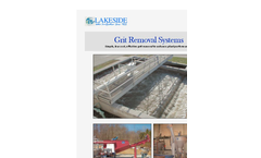 Lakeside - Aeroductor Grit Removal System -  Brochure