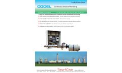 Codel - Model GCEM4000 - Multi-Channel In-Situ Flue Gas Analyser - Datasheet