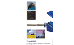 Procal 2000 Range of Infra Red Analysers Brochure