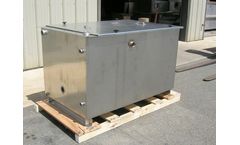 Hydro-Quip - Model AGM-3SS-1H - Stainless Steel Rectangular Oil Water Separator for 30–50 GPM