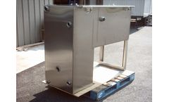 Hydro-Quip - Model AGM-2SS-75V - Stainless Steel Rectangular Oil Water Separator for 15–25 GPM