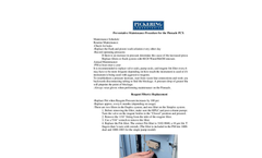 Pinnacle - Model Onyx PCX - Post-Column Instrument Maintenance Procedure - Brochure