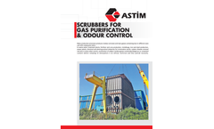 Astim - Model SCR - Scrubber for Gas Purification & Odour Control - Brochure