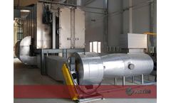 Astim - Model BTD - Belt Sewage Sludge Dryer