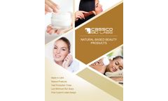Natural-Based Beauty Products - Brochure