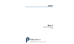MiniGASS - Model 1228W - Wall Mount Gas Sampling System- Brochure