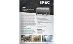 IPEC Model IFU - Internally-fed Rotary Screens - Brochure