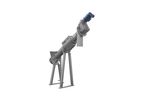 IPEC - Model PLB & PLT - Dewatering Auger Conveyor for Screening Wastes