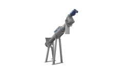 IPEC - Model PLB & PLT - Dewatering Auger Conveyor for Screening Wastes
