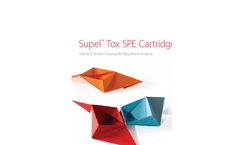 Supel - Model Tox SPE - Cartridges - Brochure