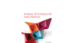 Analysis of Compounds in Fatty Matrices - Brochure