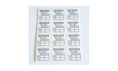 Radiello - Model RAD190 - Barcode Labels