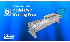 Vulcan Industries - Introduction to the Model EWP Washing Press - Video