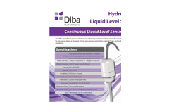 Diba HydroPlus Product Overview Sheet