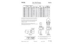 Weil - Dry Well Pump - Brochure