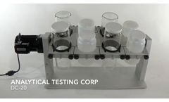 8 Place Fixed-Speed Rotary Agitator (Rotator) for TCLP - US EPA SW-846 - Video