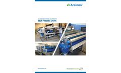 Belt Presses Units - Brochure -1 