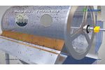 Externally Fed Rotary Drum Screens / Screens / Arsimak - Video