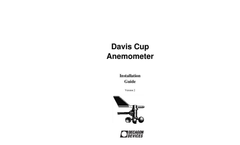Anemometer Manual Brochure