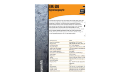 Model ERK-506 - Digital Emergency Kit- Brochure